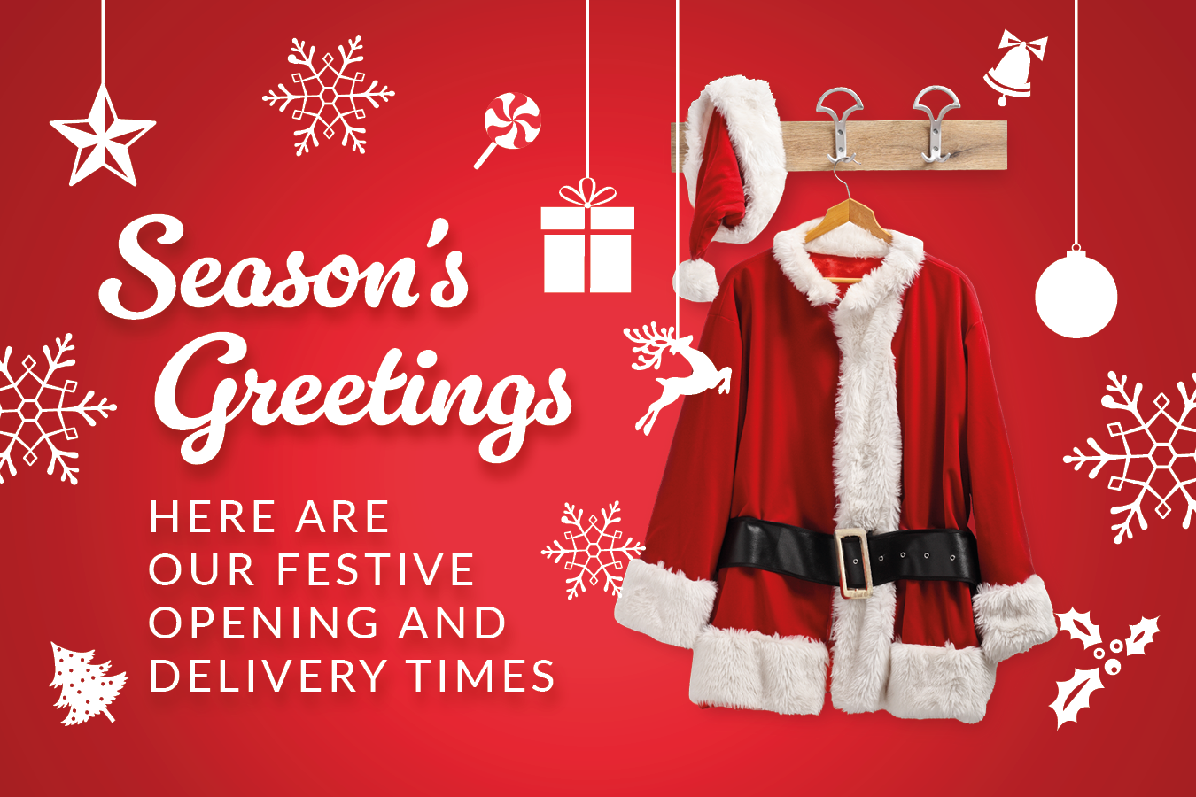 Workwear Service Holiday Period Opening and Deliveries 2025 - News - CLEAN Services