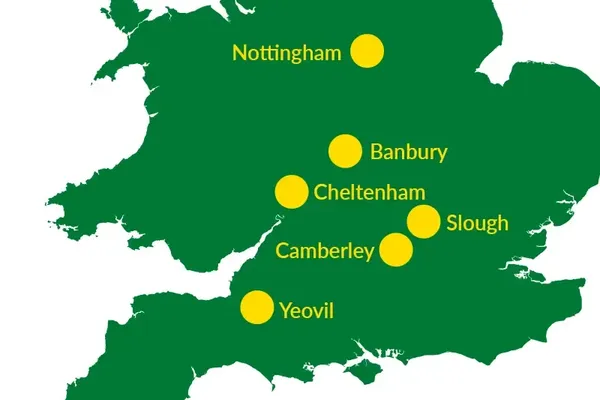 Serving England and Wales