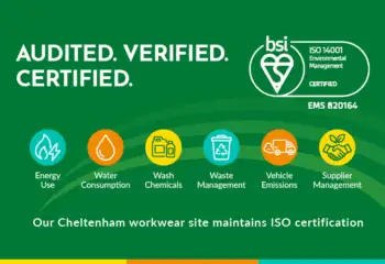 ISO 14001 at Our Cheltenham Laundry: What It Means for Your Environmental Reporting - News - CLEAN Services