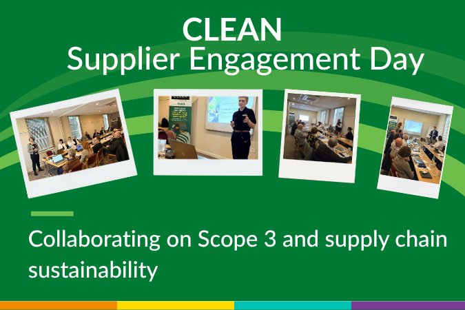 CLEAN Suppliers Engagement Day 2026: collaborating on Scope 3 and supply chain sustainability - News - CLEAN Services