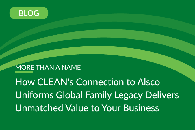 How CLEAN's Connection to Alsco Uniforms Global Family Legacy Delivers Unmatched Value to Your Business - News - CLEAN Services