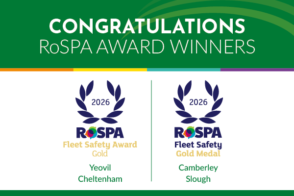 CLEAN Wins Four Prestigious RoSPA Fleet Safety Awards - News - CLEAN Services