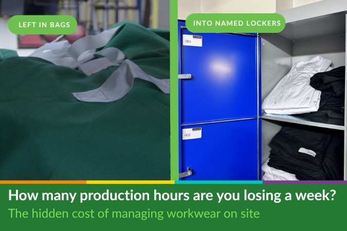 How many production hours are you losing to managing workwear on site every week? - News - CLEAN Services