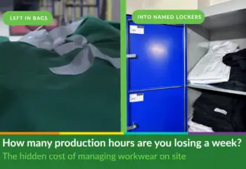 How many production hours are you losing to managing workwear on site every week? - News - CLEAN Services