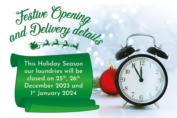 Linen Service Holiday Period Opening and Deliveries - News - CLEAN Services