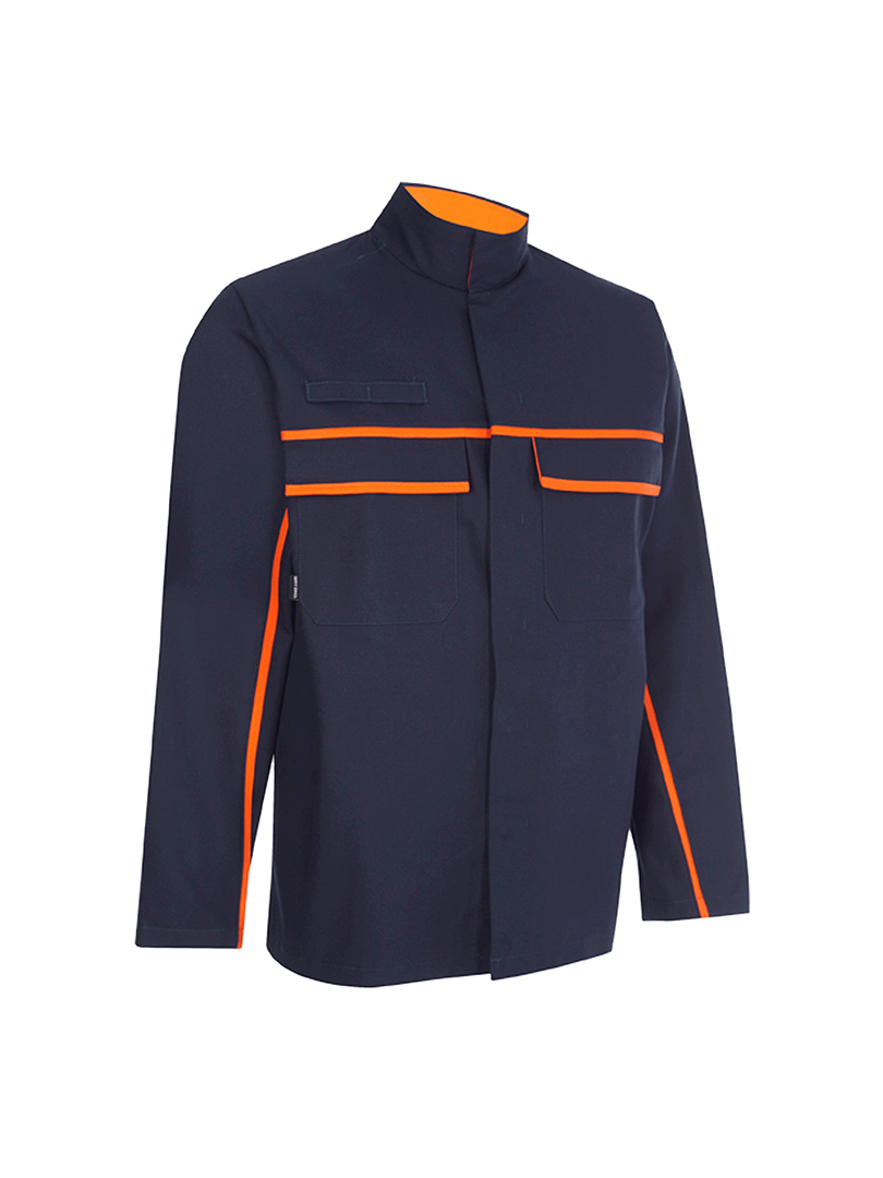 GJ30-Orange-Navy-Front.jpg - Workwear Garments - CLEAN Services