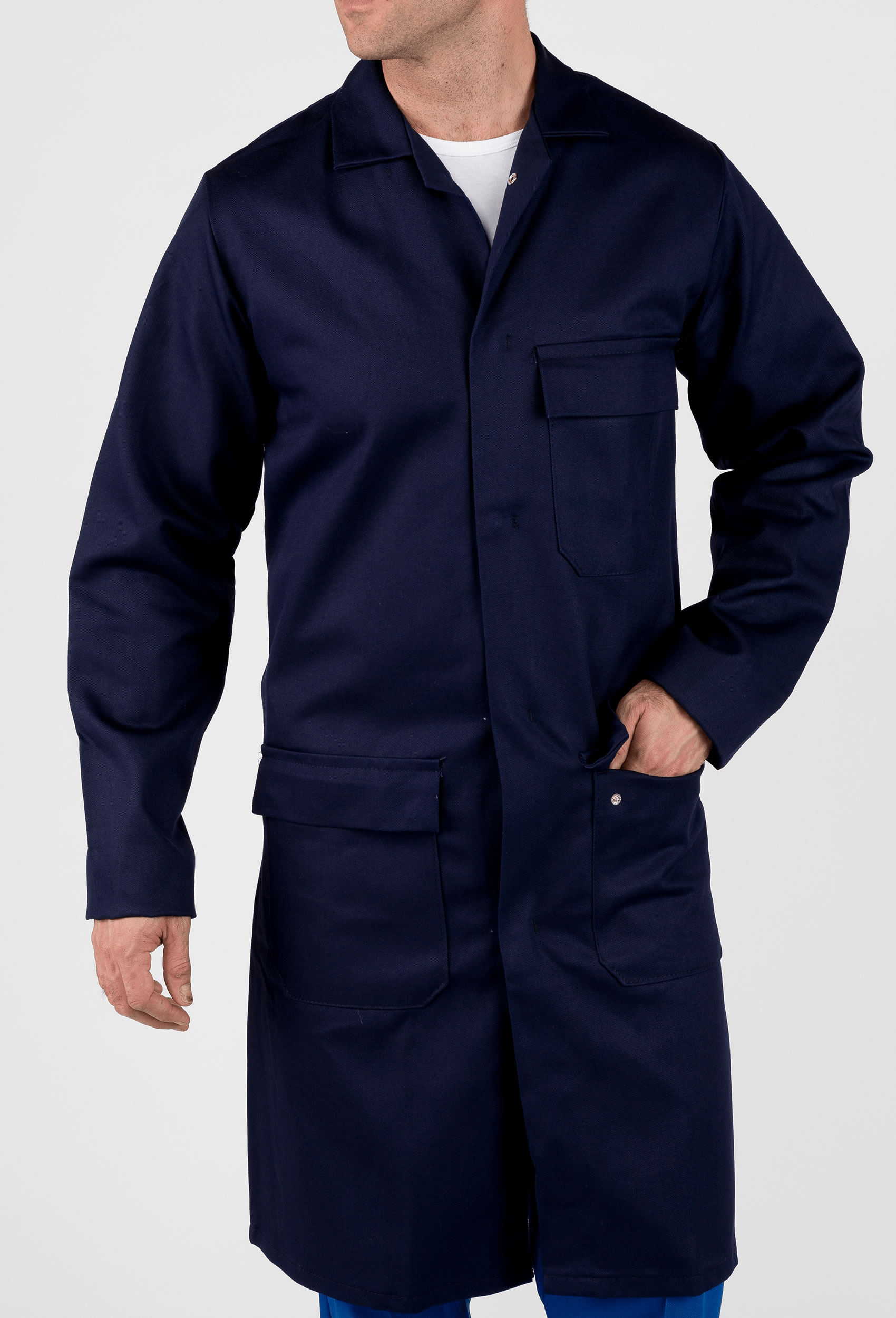 Style 153 Proban Cotton Drill Coat.jpg - Workwear Garments - CLEAN Services