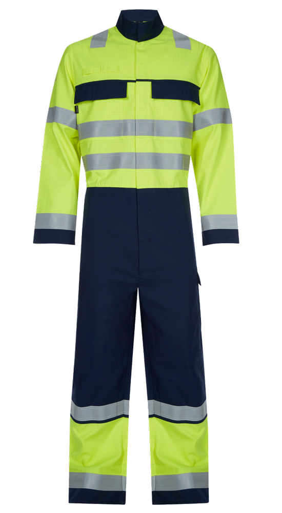 GC40-Yellow-Navy-Front.jpg - Workwear Garments - CLEAN Services