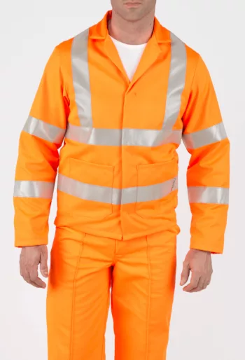 High Visibility RIS Compliant Jacket - Workwear Garments - CLEAN Services