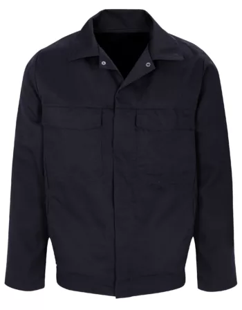 Alsi Industrial Polycotton Stud Jacket - Workwear Garments - CLEAN Services